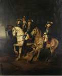 Equestrian Portrait of Emperor Paul I with his Sons and Joseph I King of Hungary - Hermitage